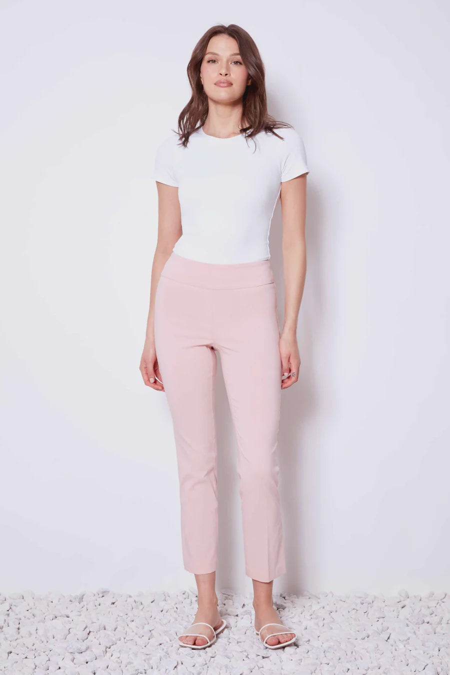 68450UP Pull On Capri Pants