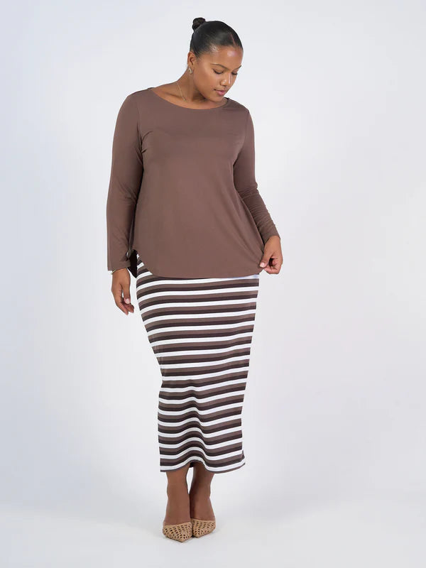 Adele L/S Bamboo Tee - Lou Lou