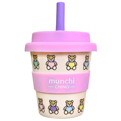 Munchi Babychino Cup w/ Silicone Straw (4oz)