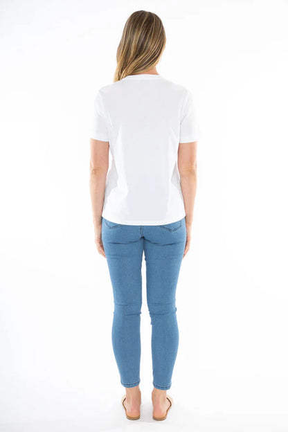 59612015A Beaded Palm Tee