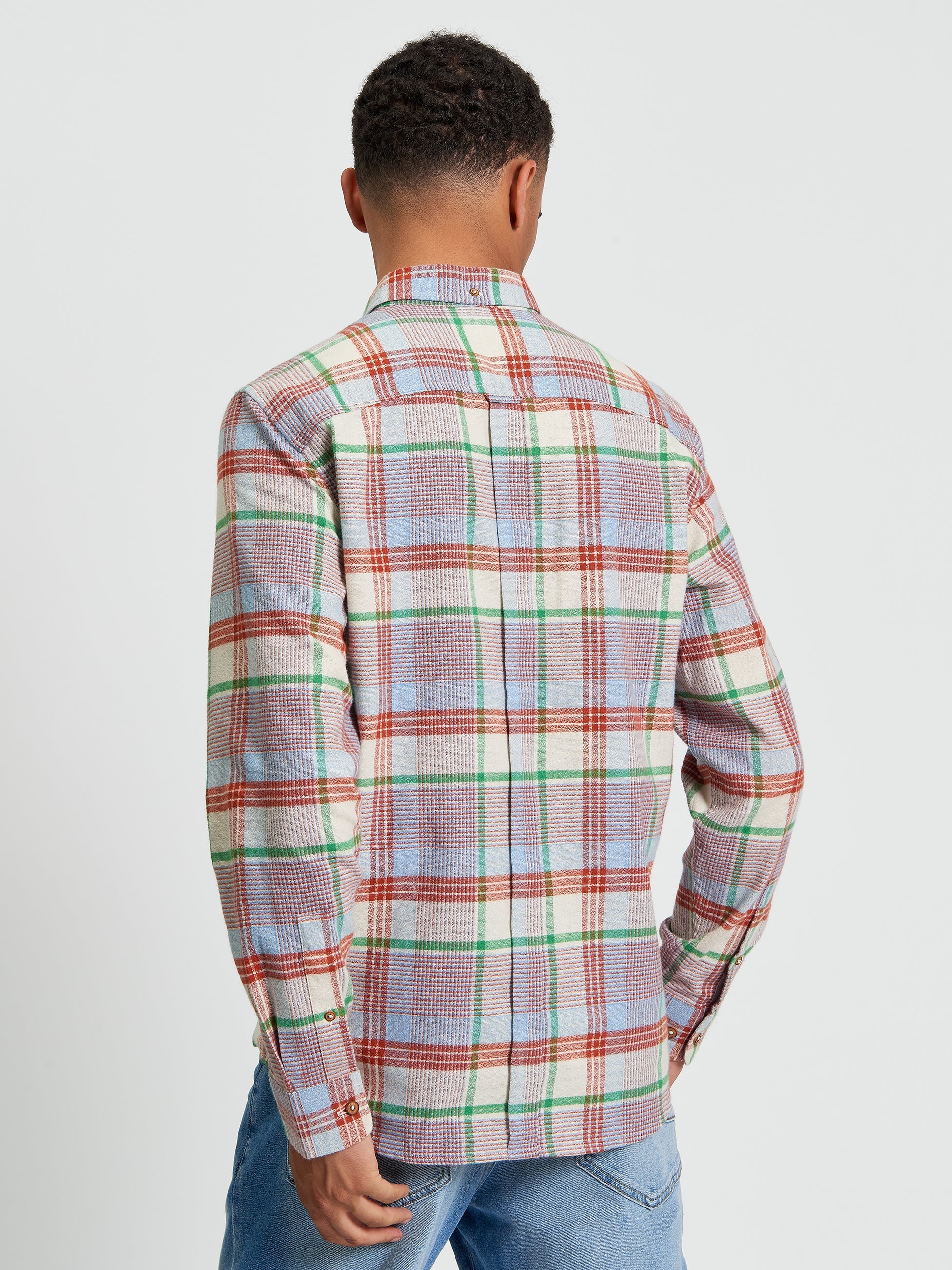 Brushed Crepe Check - Ben Sherman