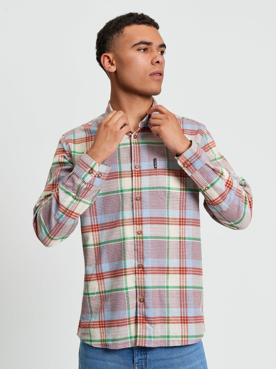 Brushed Crepe Check - Ben Sherman