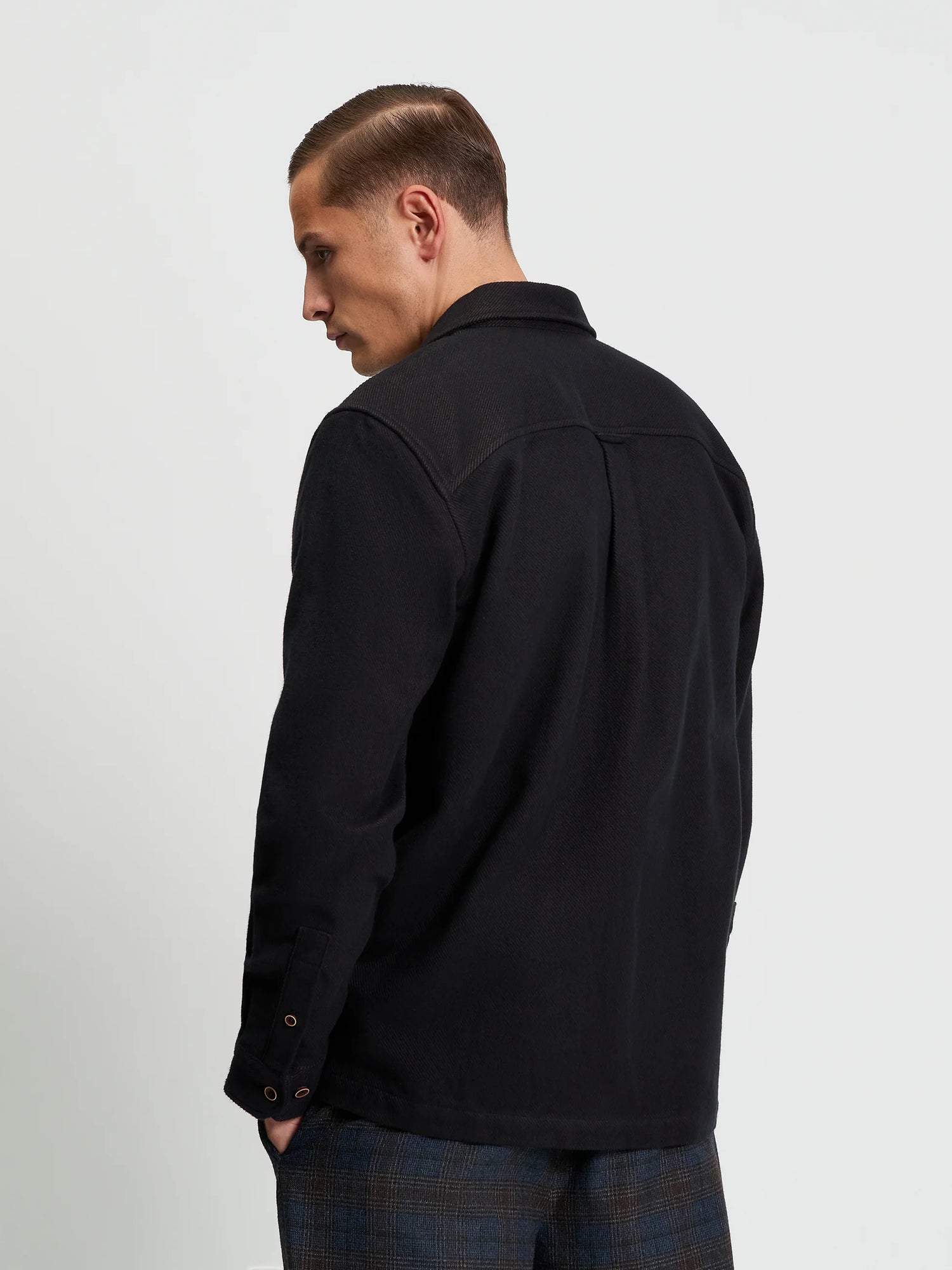 Brushed Overshirt Bark - Ben Sherman