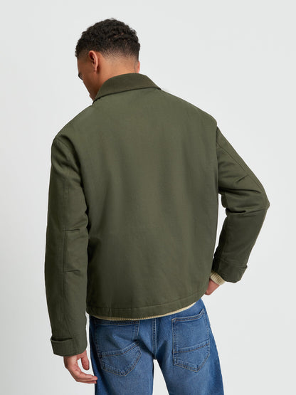 Wadded Flight Jacket Khaki - Ben Sherman
