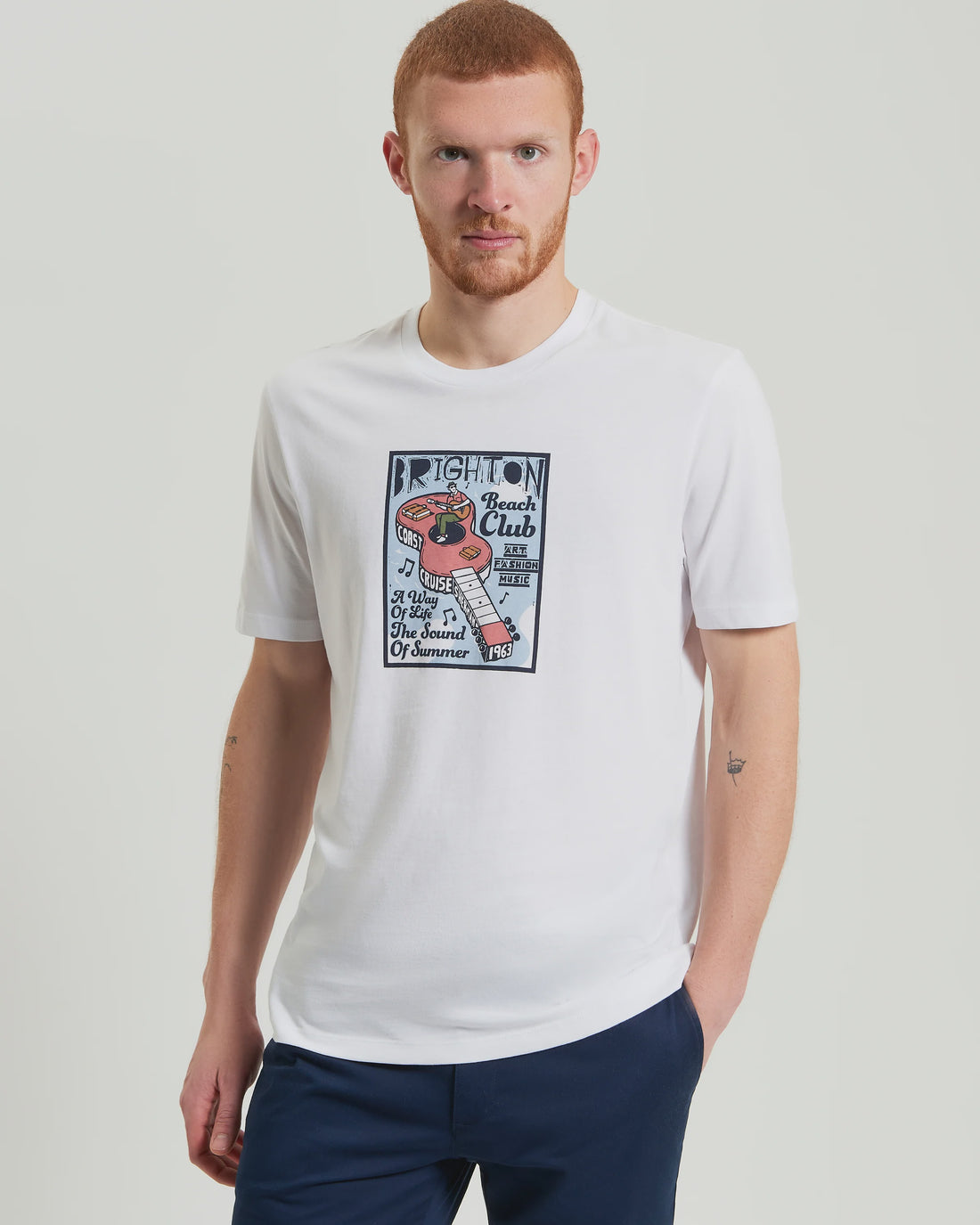 Ben Sherman Boat Guitar Character T-Shirt