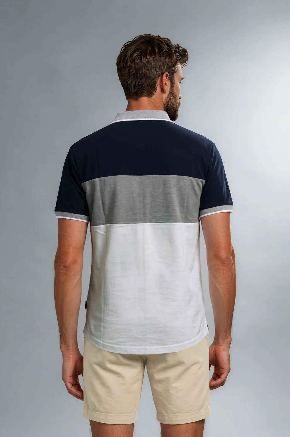 Barn Lifestyle Polo Navy/White - Blackwood