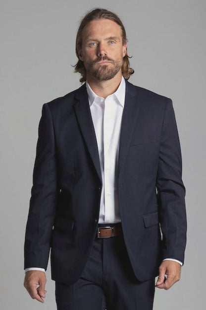 Cilento Suit Jacket Navy - Blackwood