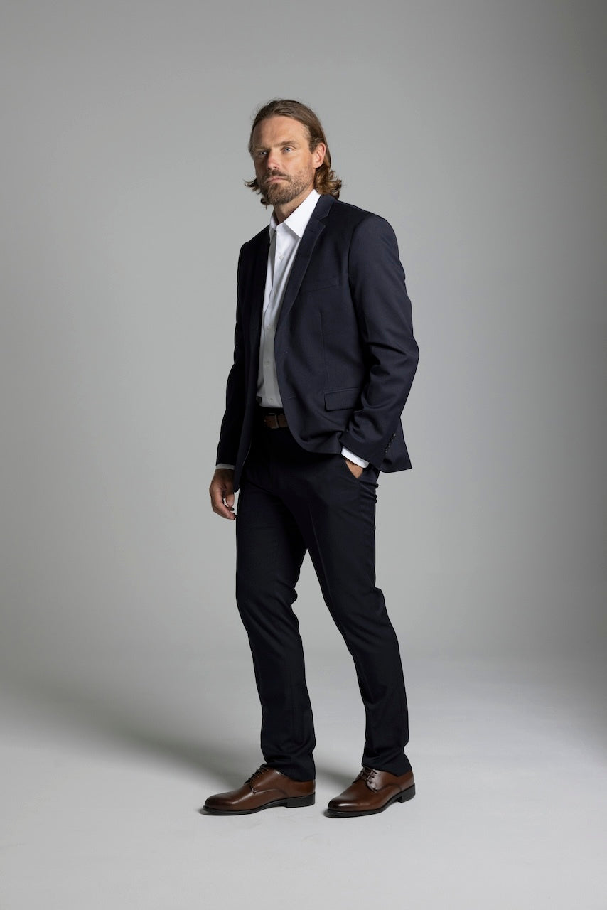 Cilento Suit Jacket Navy - Blackwood