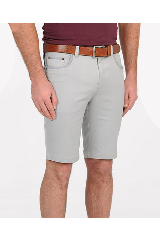 Five Pocket Short Grey - Bob Spears
