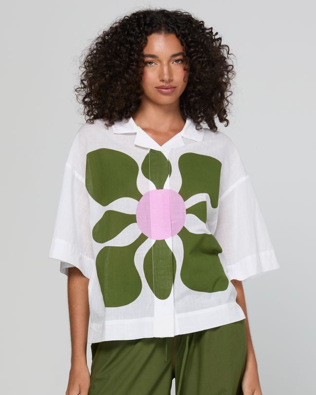 Dahlia Shirt Cosmos - Boom Shankar