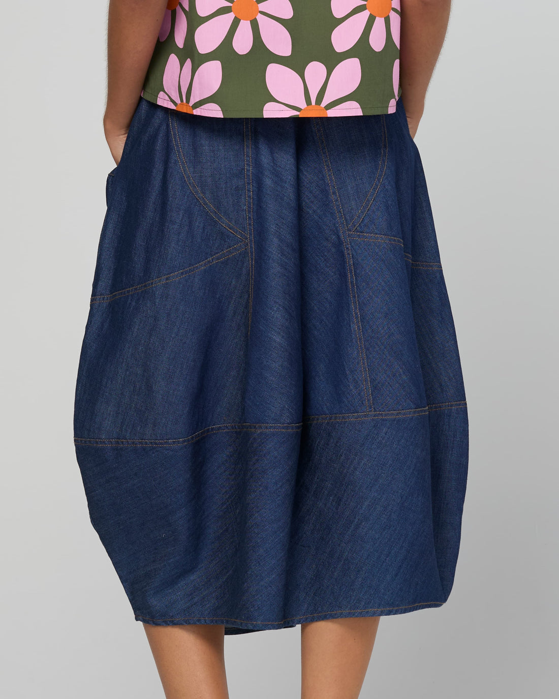 Guru Skirt Dark Denim