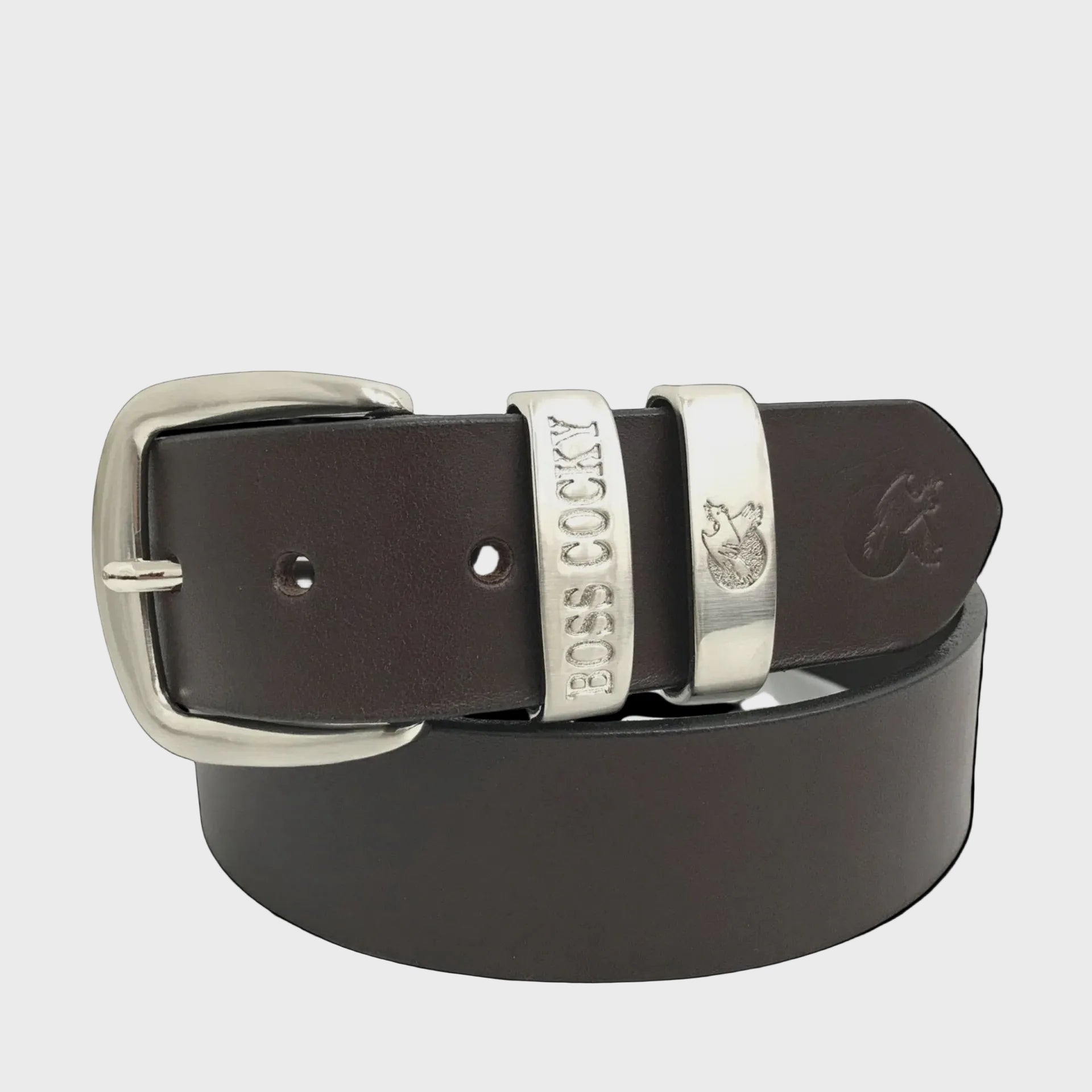 Muster Belt Dark Brown - Boss Cocky