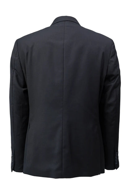 James Fine Twill Plain Jacket Charcoal - Bellaggio
