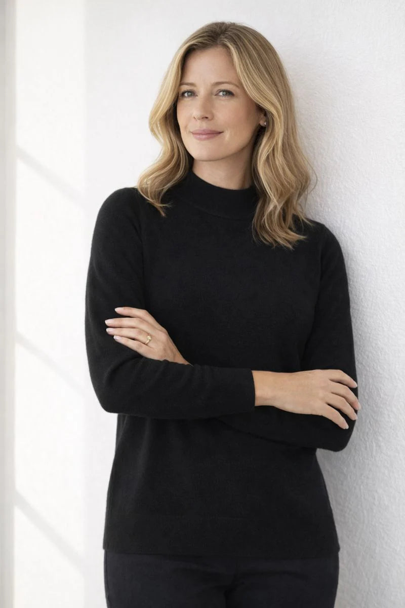 Soft Knit Turtle Neck Jumper - Bromley