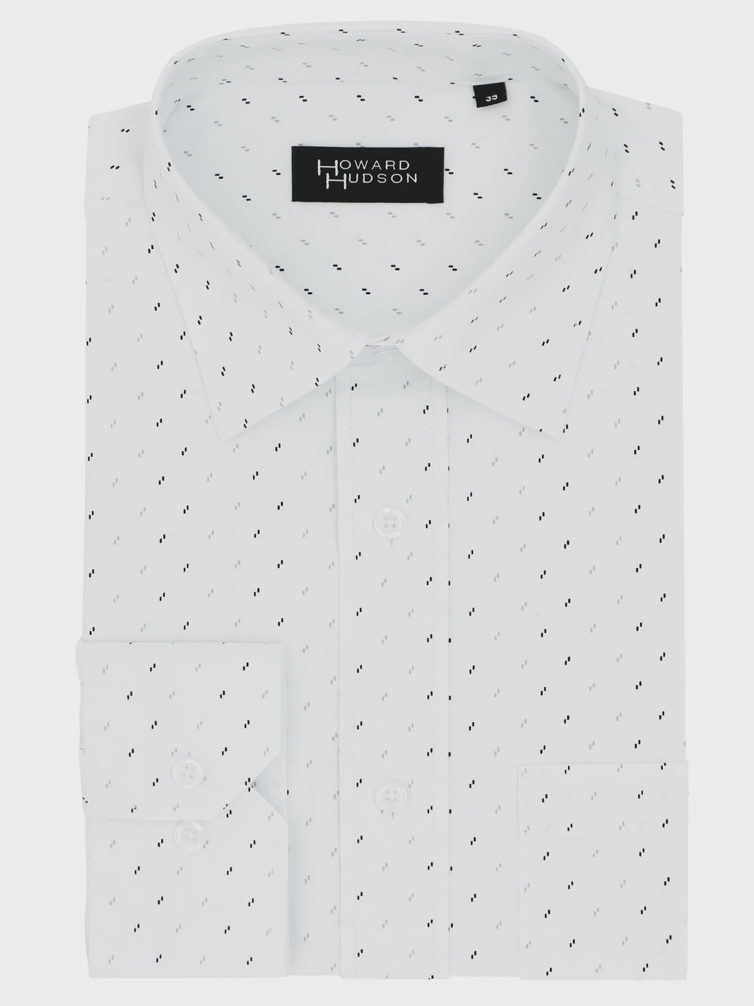 Brooke White Dotted Shirt Boston
