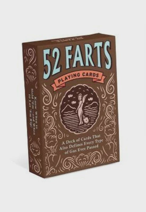 52 Farts Playing Cards
