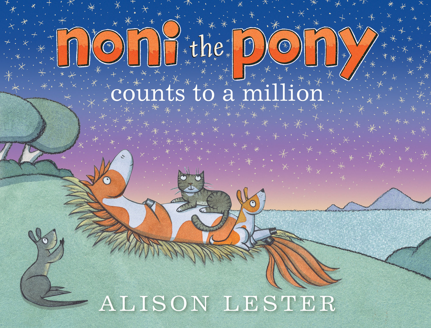 Noni the Pony Counts to a Million Board Book