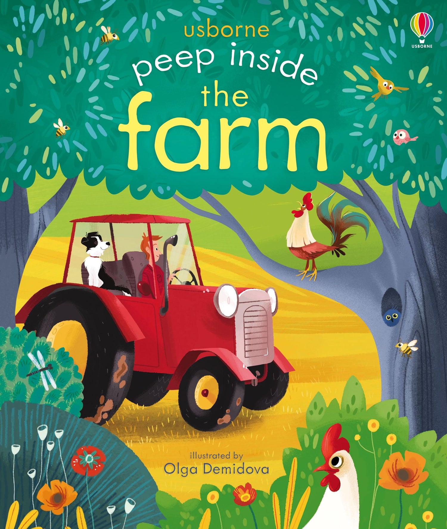 Peep Inside the Farm Board Book