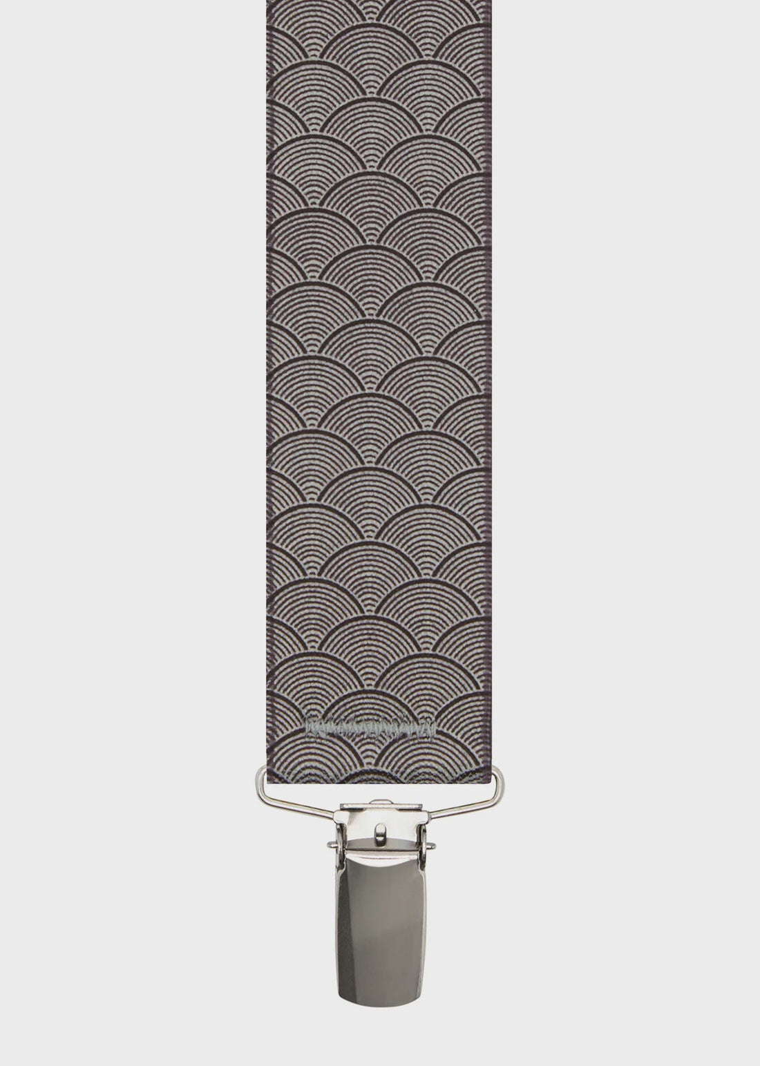 Braces X-Back Clamshell Black Print 35mm - Buckle