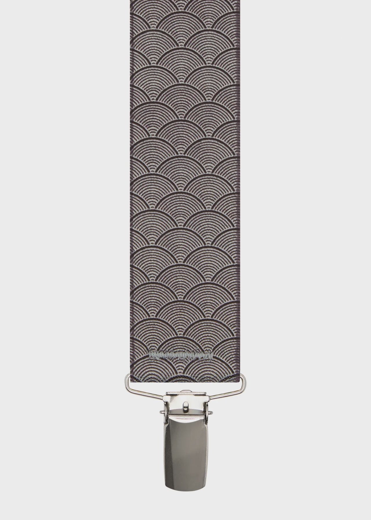 Braces X-Back Clamshell Black Print 35mm - Buckle