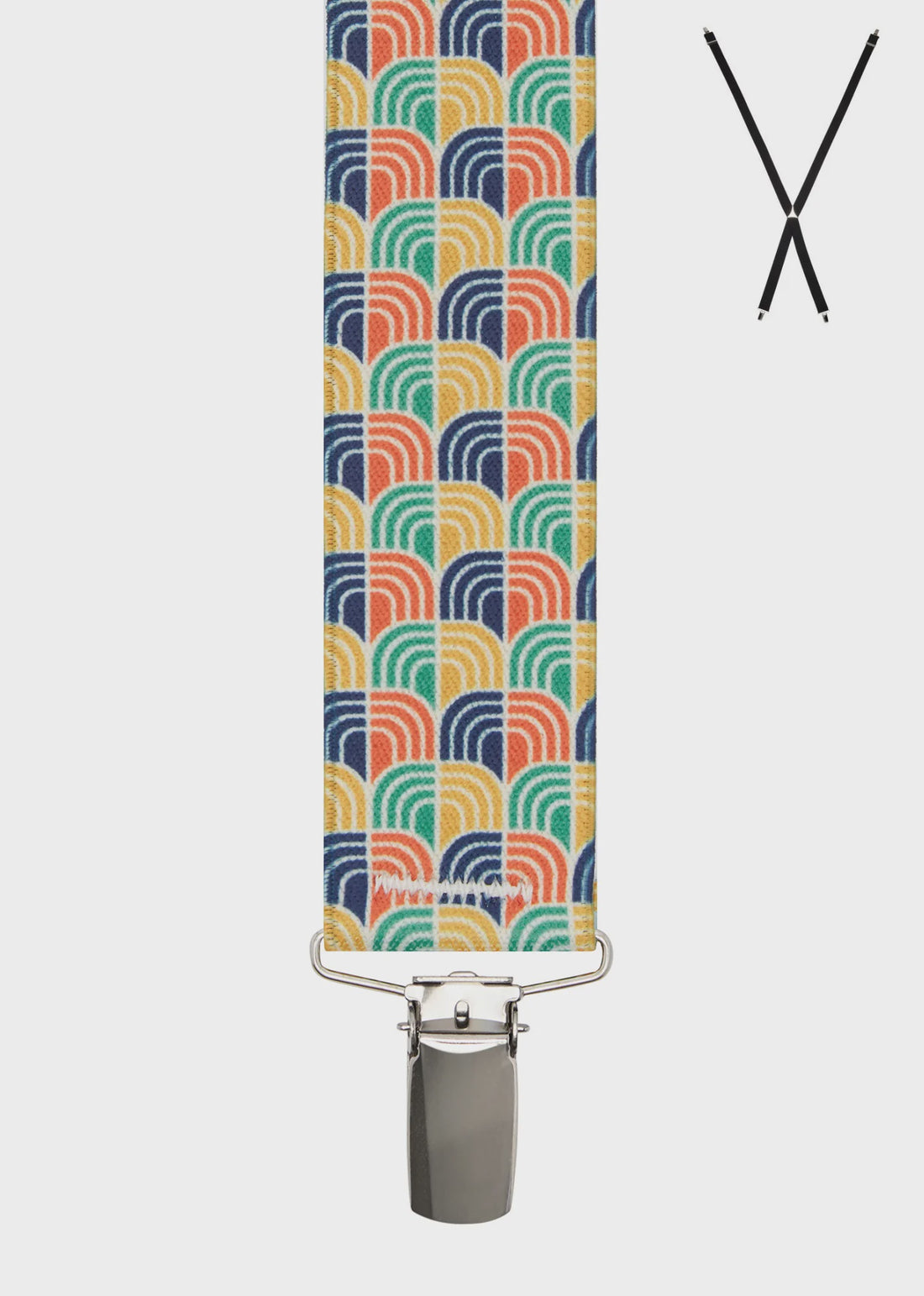 Braces X-Back Deco Print 35mm - Buckle