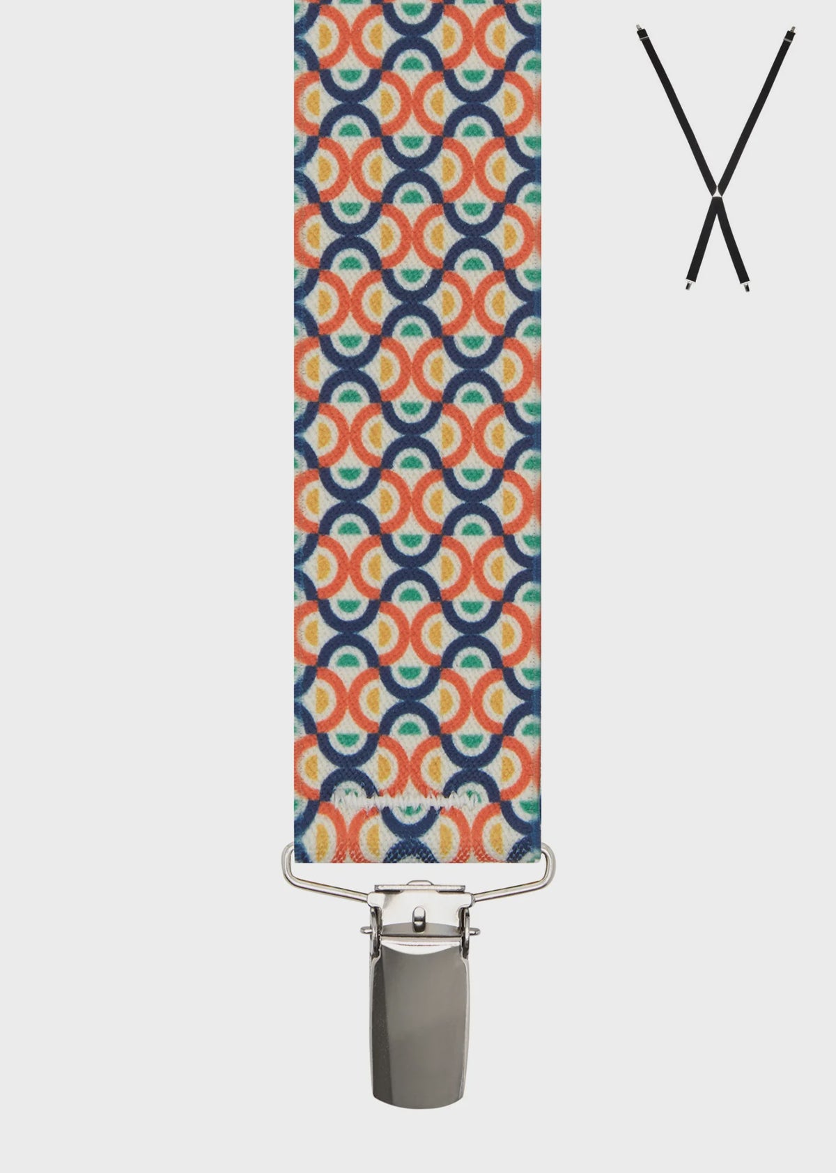 Braces X-Back Double Arch Print 35mm - Buckle