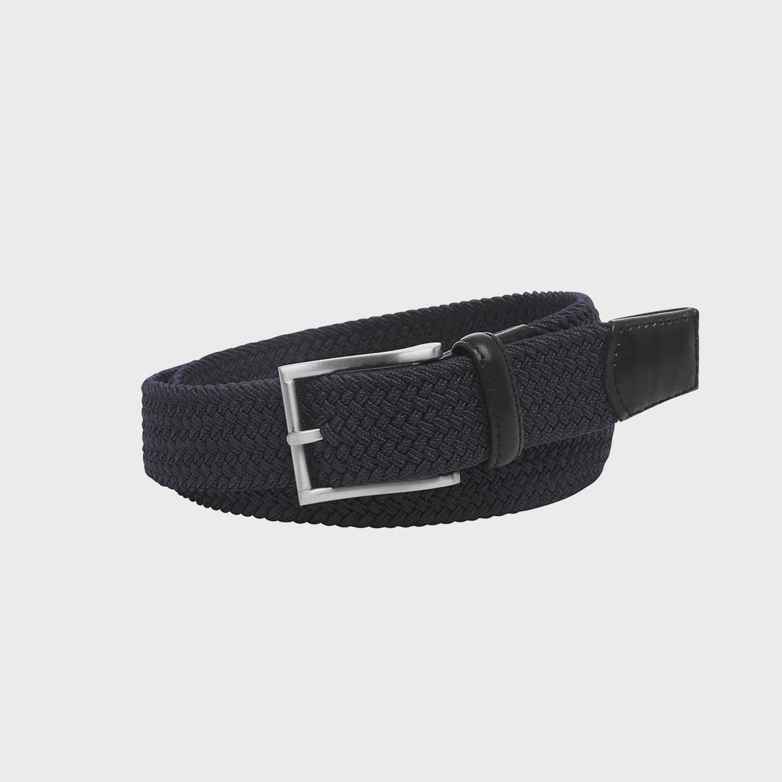 Crew Navy Woven Belt 35mm - Buckle