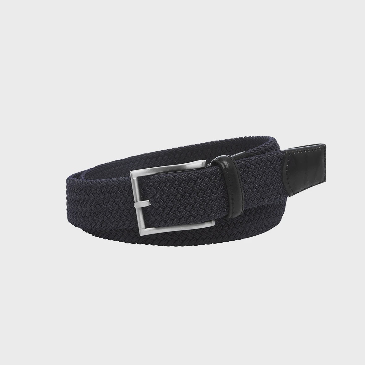 Crew Woven Belt 35mm Navy - Buckle