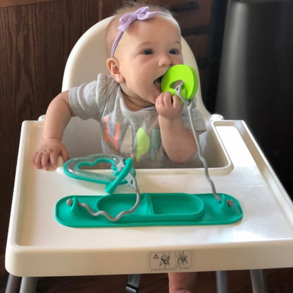 Mini Mat + Teether System Spearmint Busy Baby
