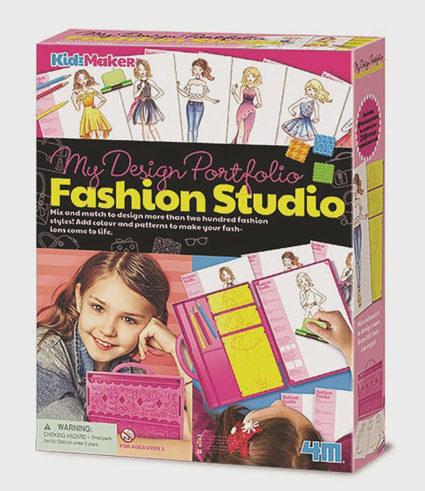4M KidzMaker My Design Portfolio Fashion Studio