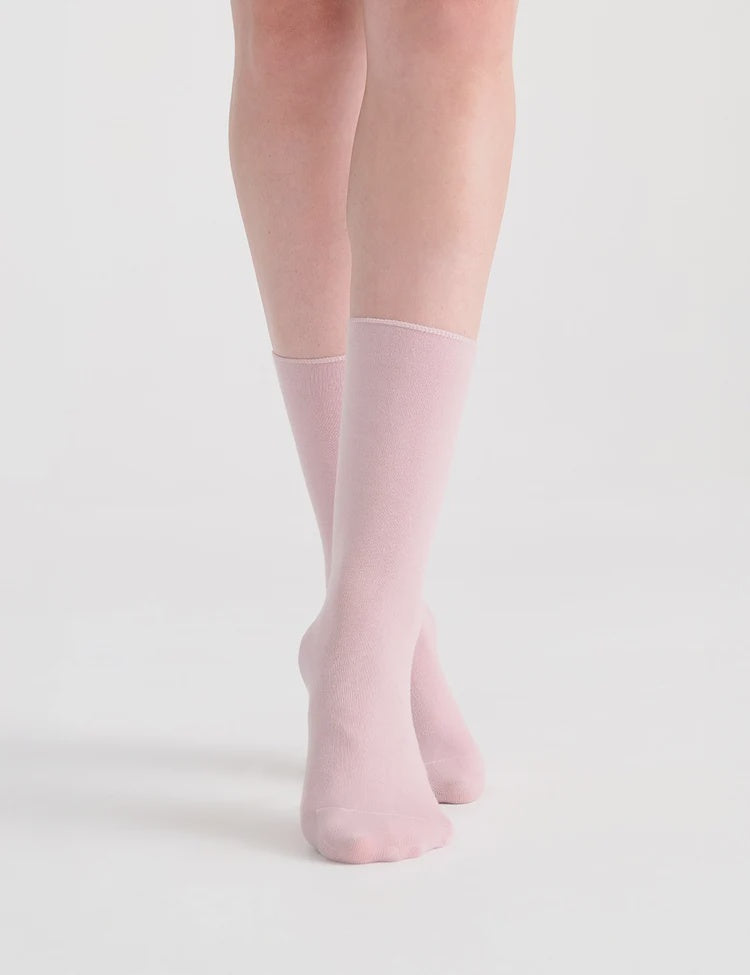 Ladies Socks Comfort Top - Tulle- Levante
