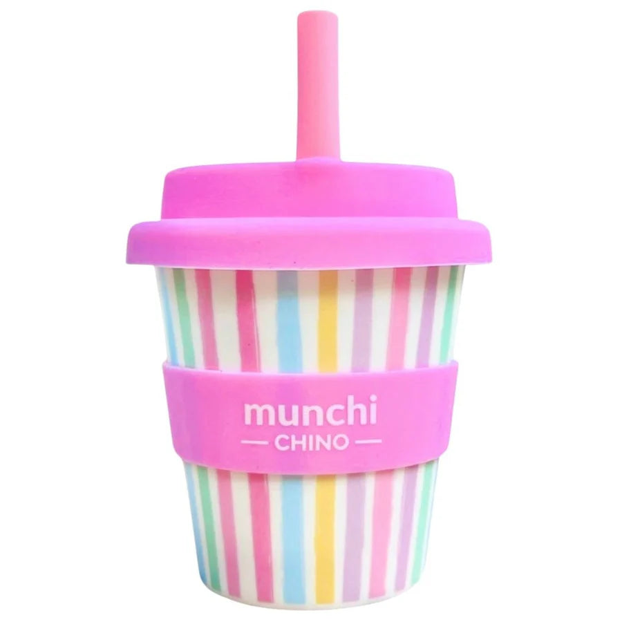 Munchi Babychino Cup w/ Silicone Straw (4oz)