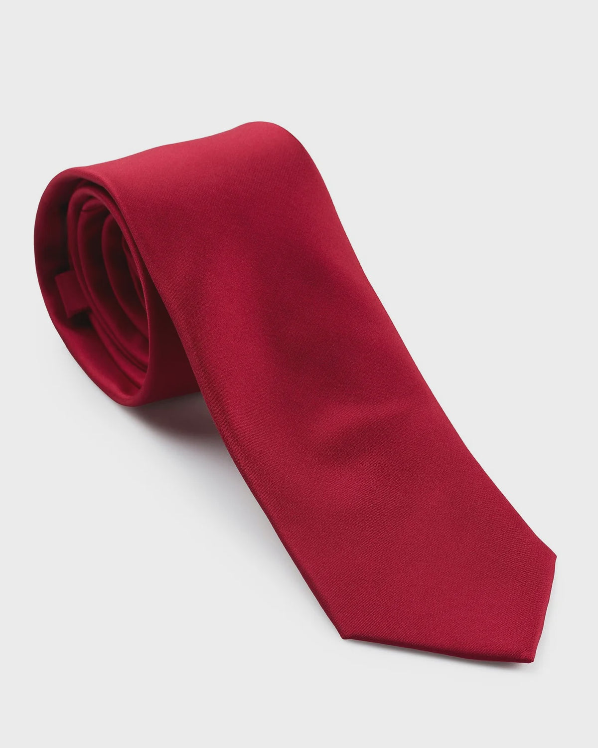 Tie Micro Solid 7cm Crimson - Carlo Visconti