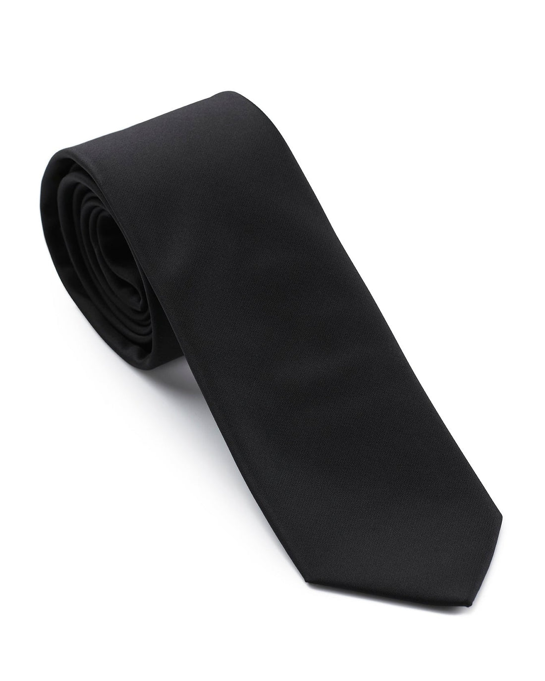 Tie Micro Solid 7cm Black – Carlo Visconti
