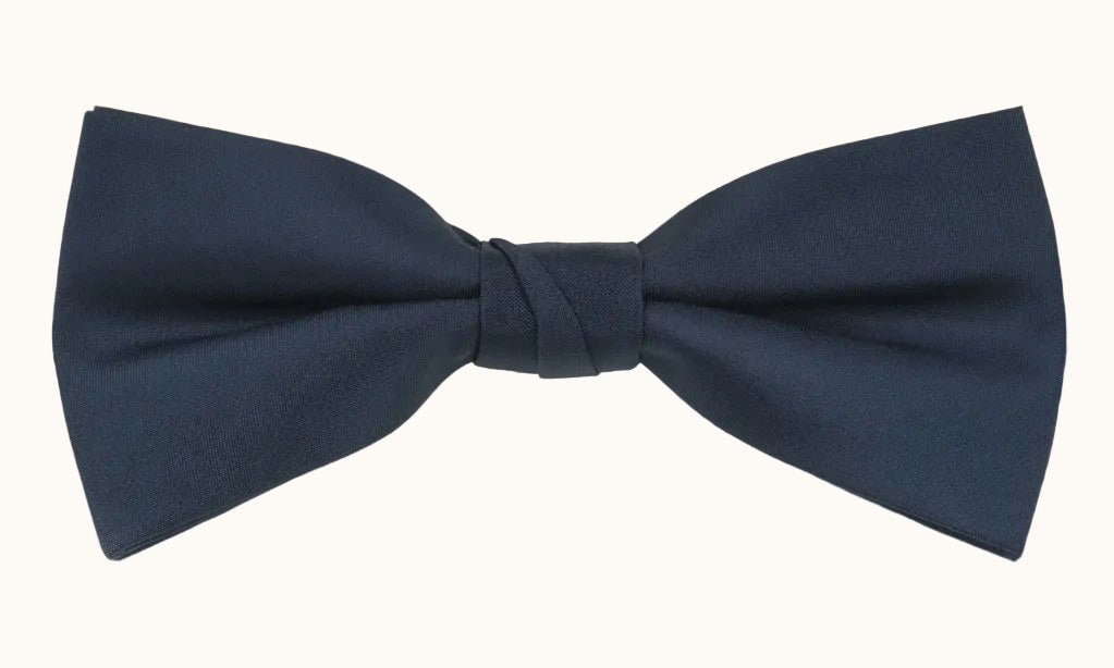Bow Tie Micro Solid Navy - Carlo Visconti