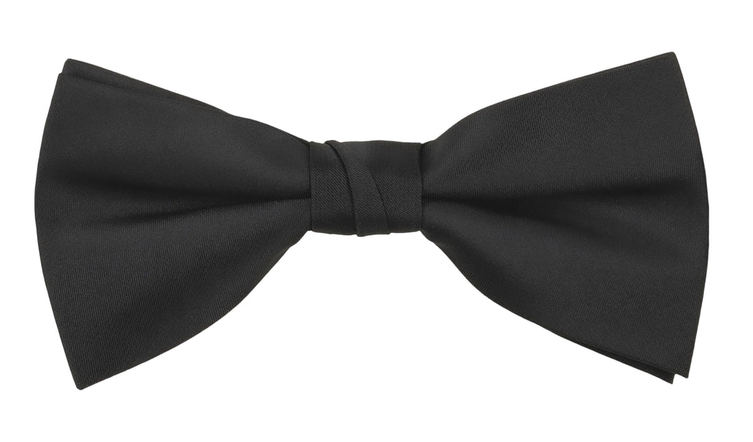 Bow Tie Micro Solid Black – Carlo Visconti