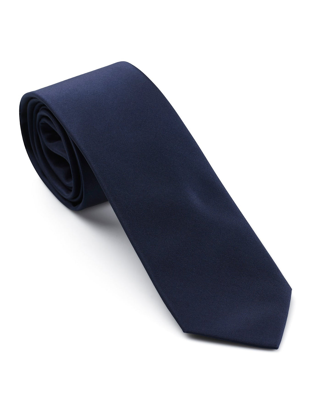 Tie Micro Solid 7cm Navy – Carlo Visconti