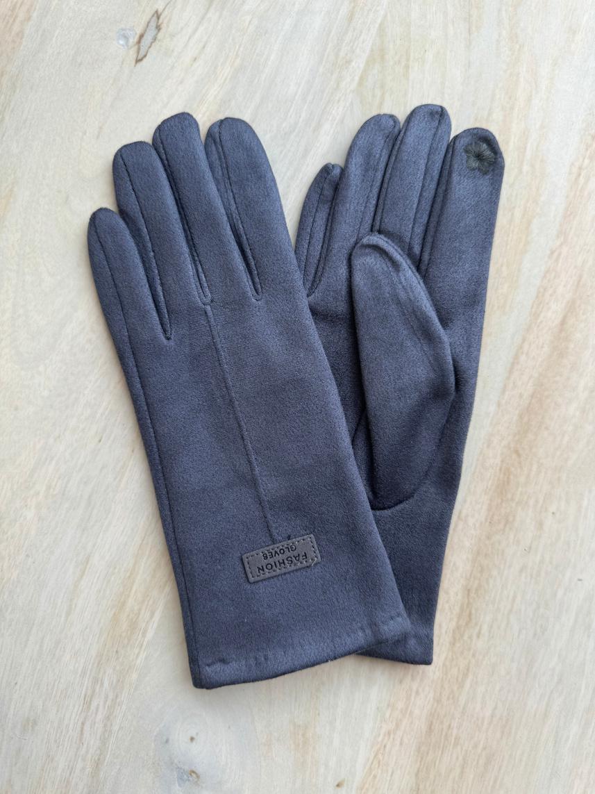 Poly Suede Gloves - Cinnamon Creations
