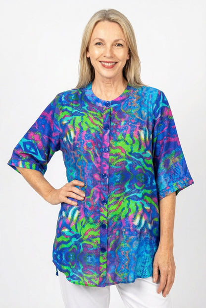 A-Line Shirt Mirage - Claire Powell
