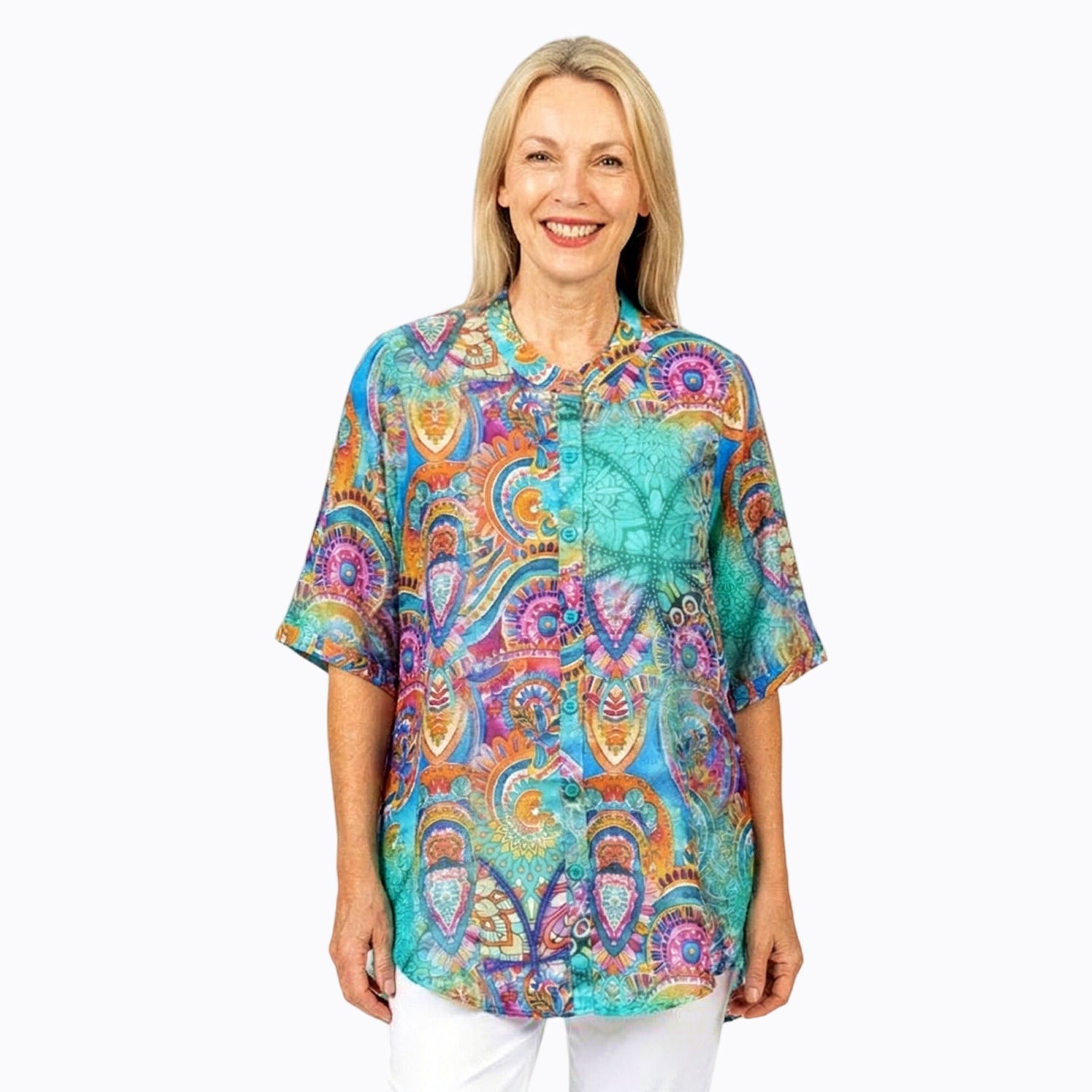 A-Line Shirt Mosaic - Claire Powell