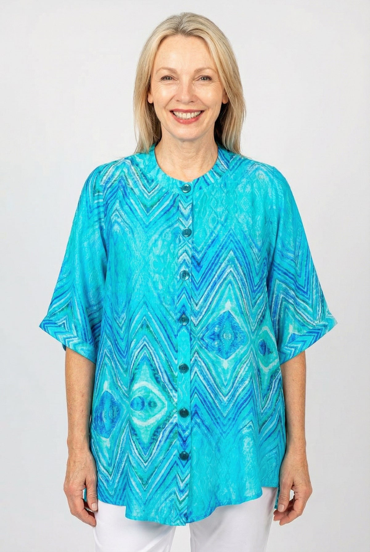 A-Line Shirt Serenity - Claire Powell