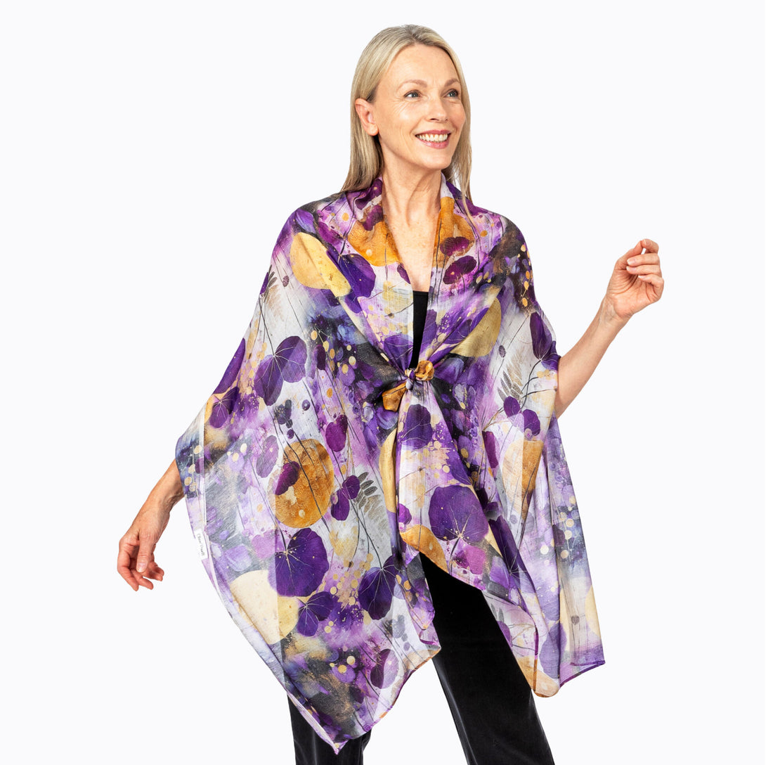 Silk Scarf Imperial - Claire Powell