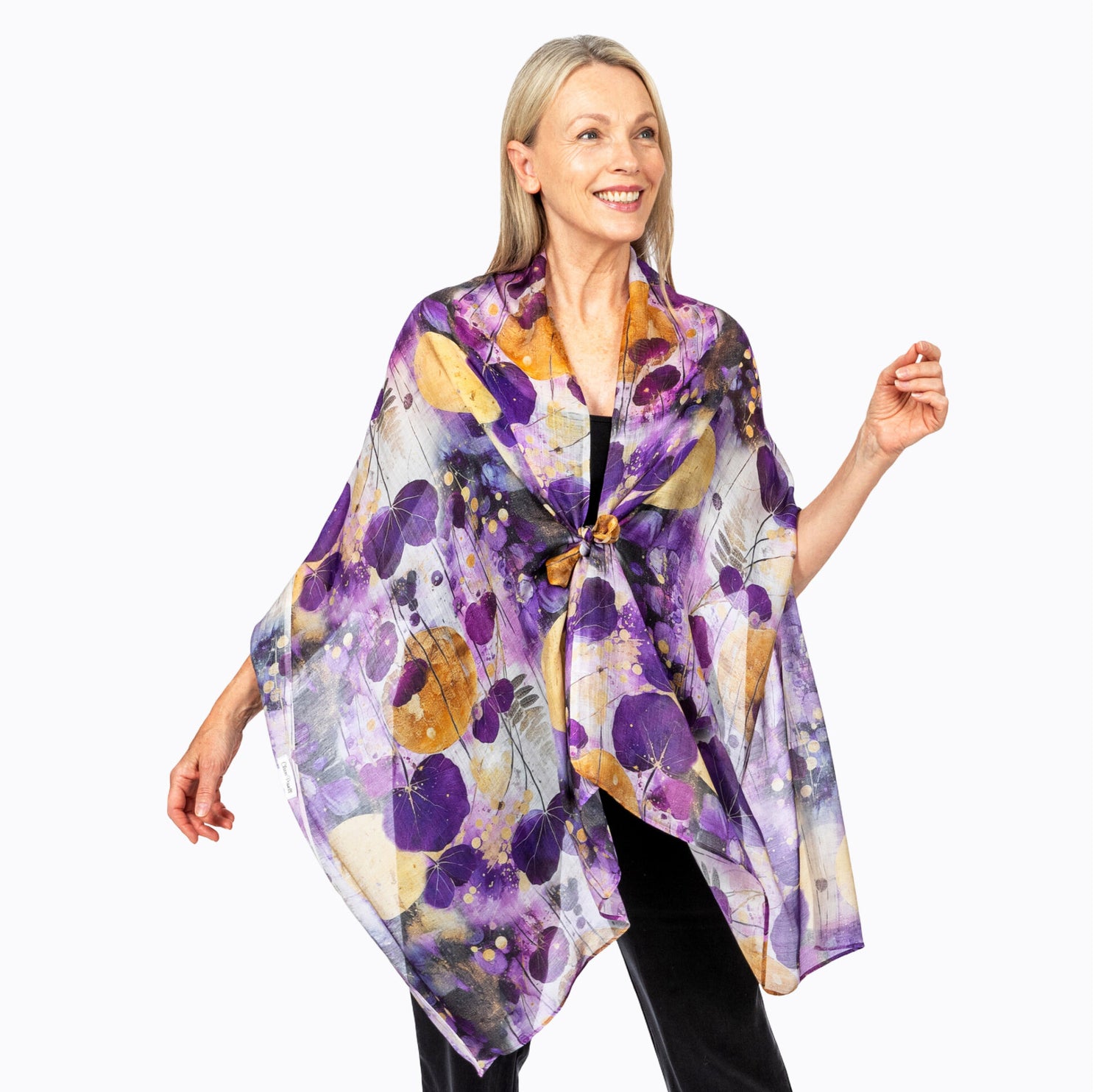 Silk Scarf Imperial - Claire Powell
