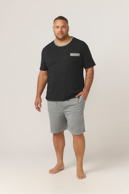 Bamboo Cotton SS Set Char/Grey - Contare