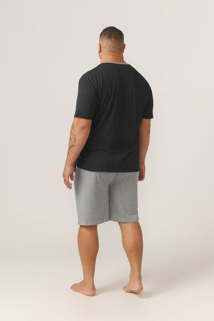 Bamboo Cotton SS Set Char/Grey - Contare