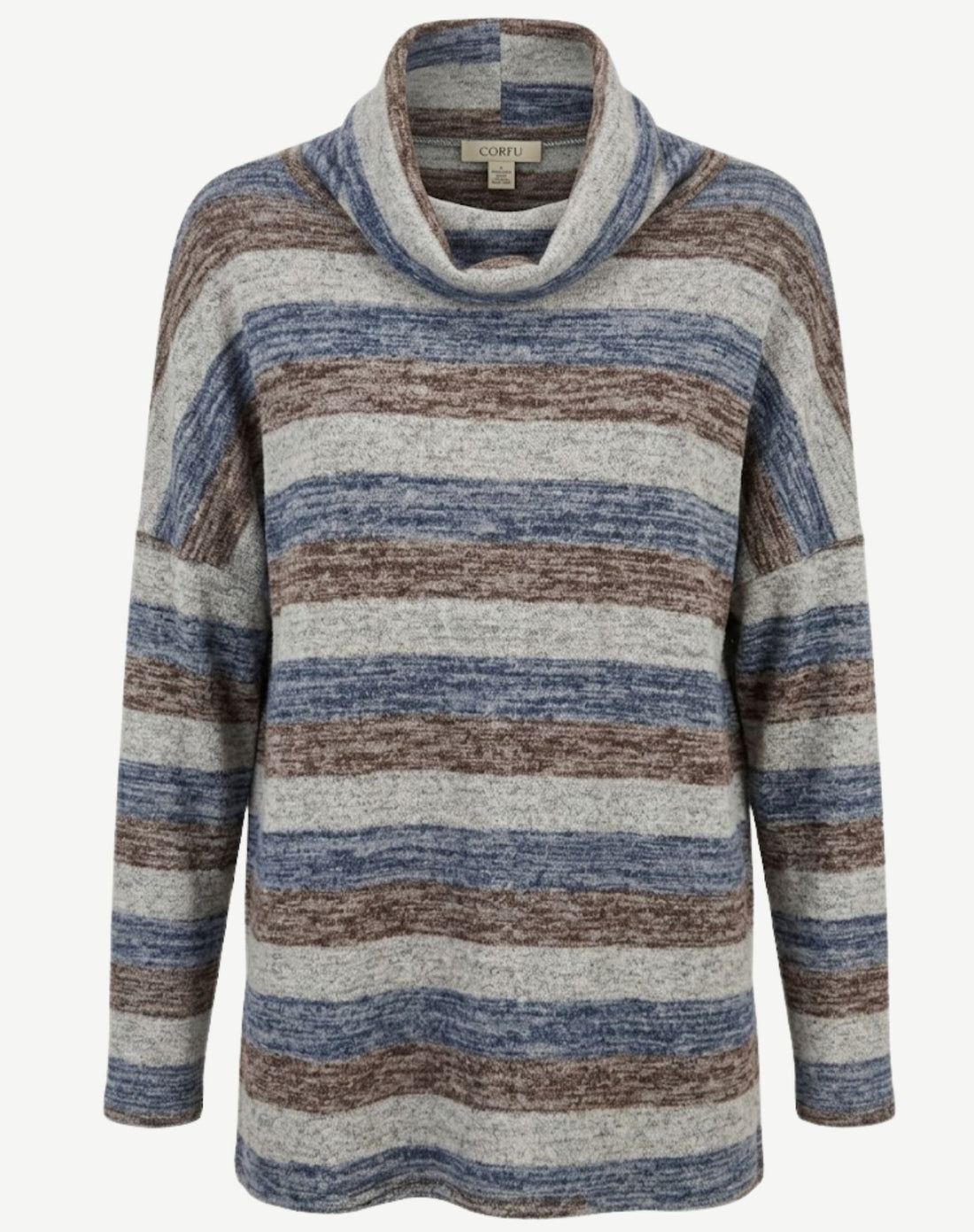Super Soft YD Jumper Dark Walnut/Indigo Corfu
