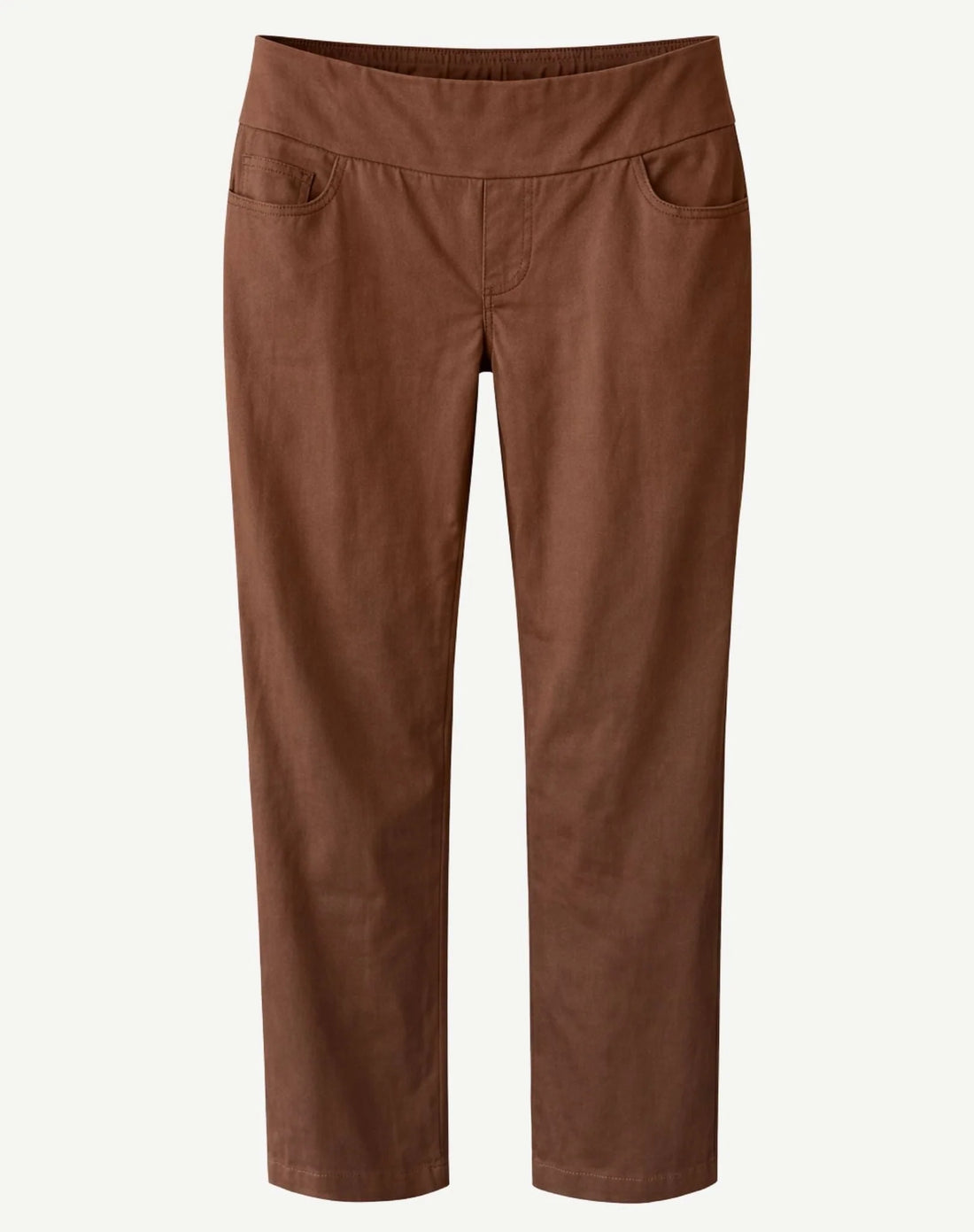 Essential Stretch Capri Pant Mocha - Corfu