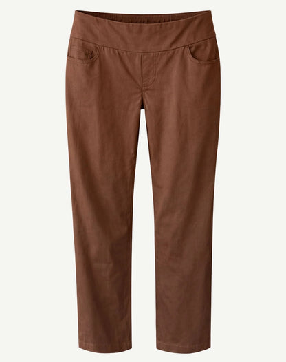 Essential Stretch Capri Pant Mocha - Corfu