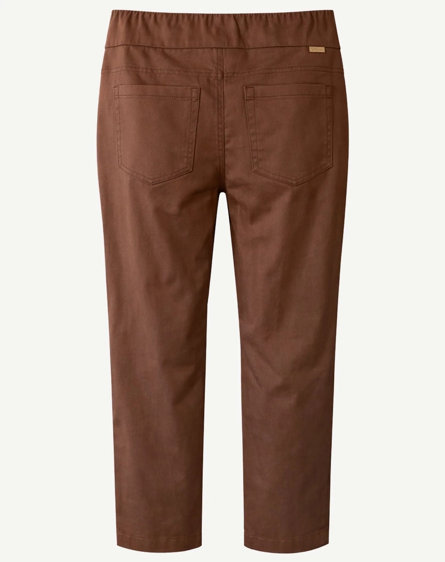 Essential Stretch Capri Pant Mocha - Corfu