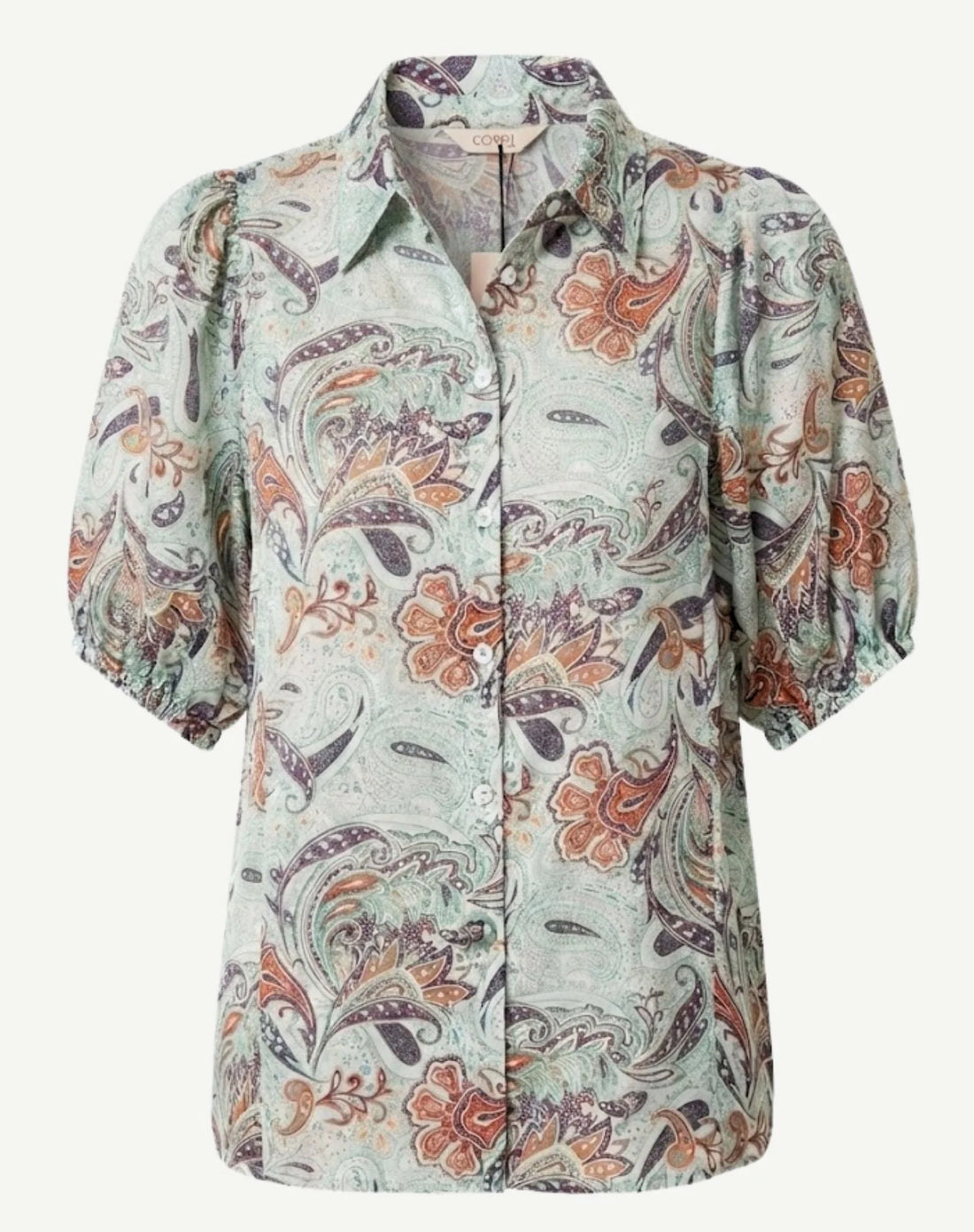 Paisley Spice Soft Print Shirt -  Corfu